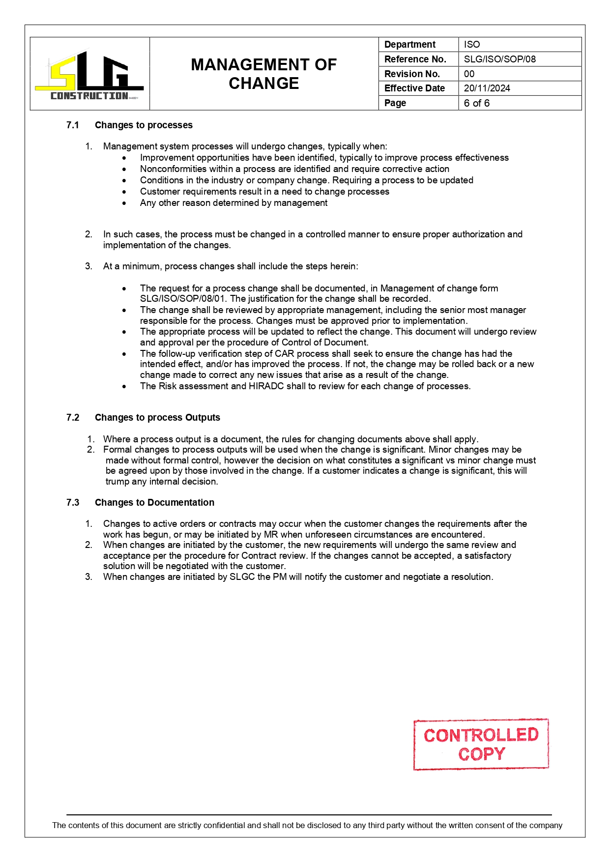 SLG-PRO-SOP Page 6